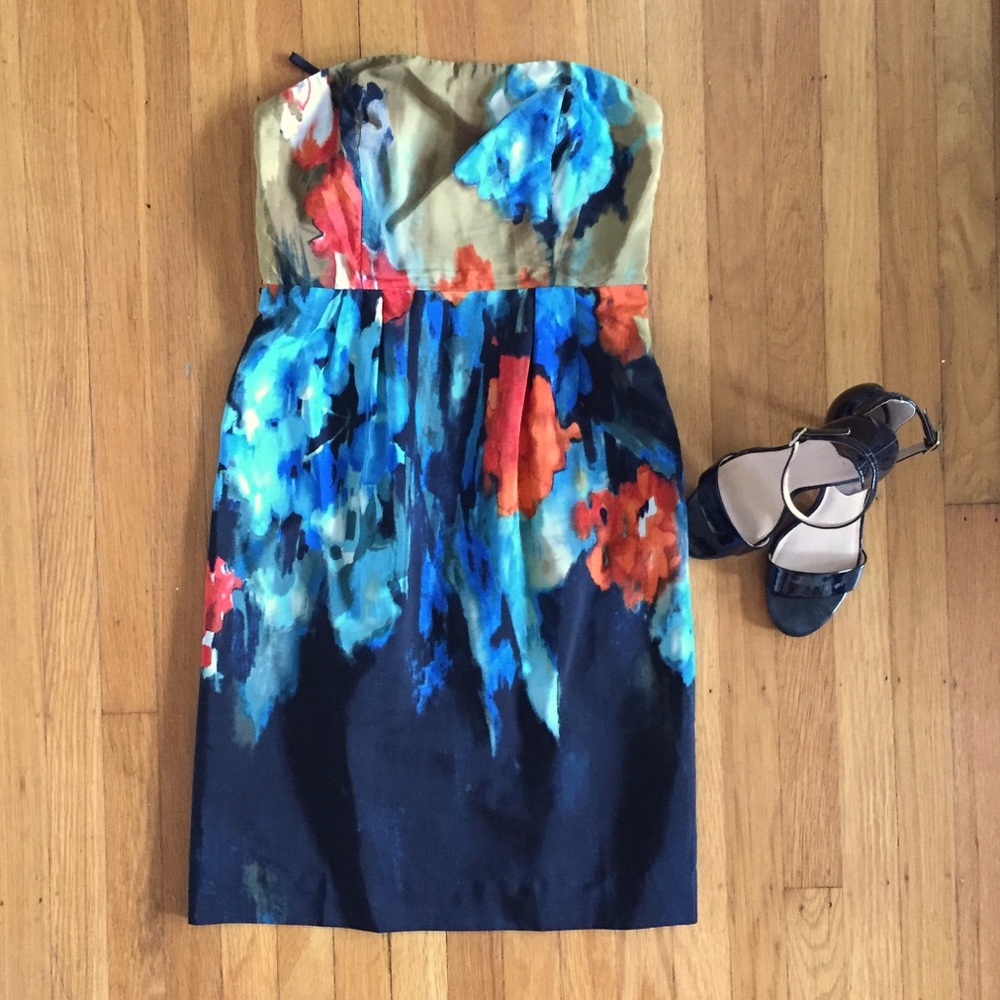 Anthropologie Moulinette Soeurs Strapless Dress